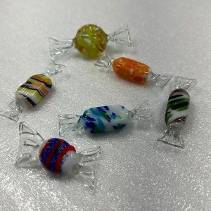 🍬Vintage Art Glass Candies🍬